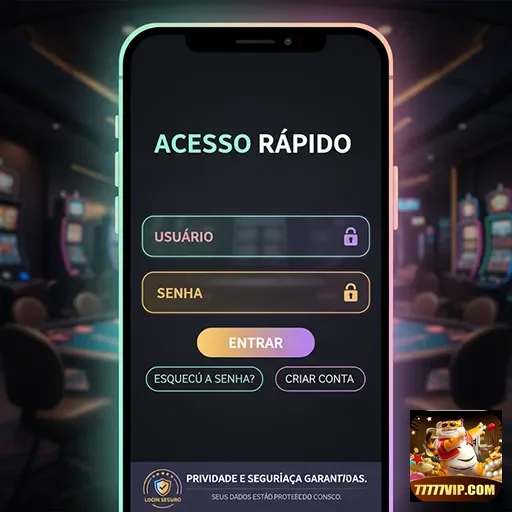 Ilustração de Descubra os serviços VIP do 77777vip em cassino online