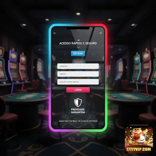 Ilustração de Descubra a Plataforma de Jogos 77777vip com Segurança Avançada